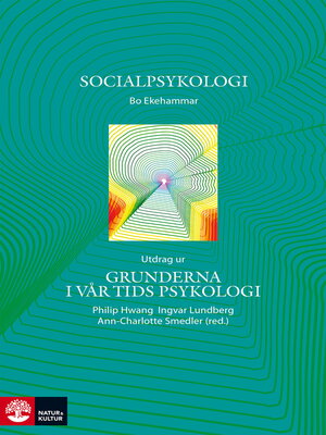 cover image of Socialpsykologi
